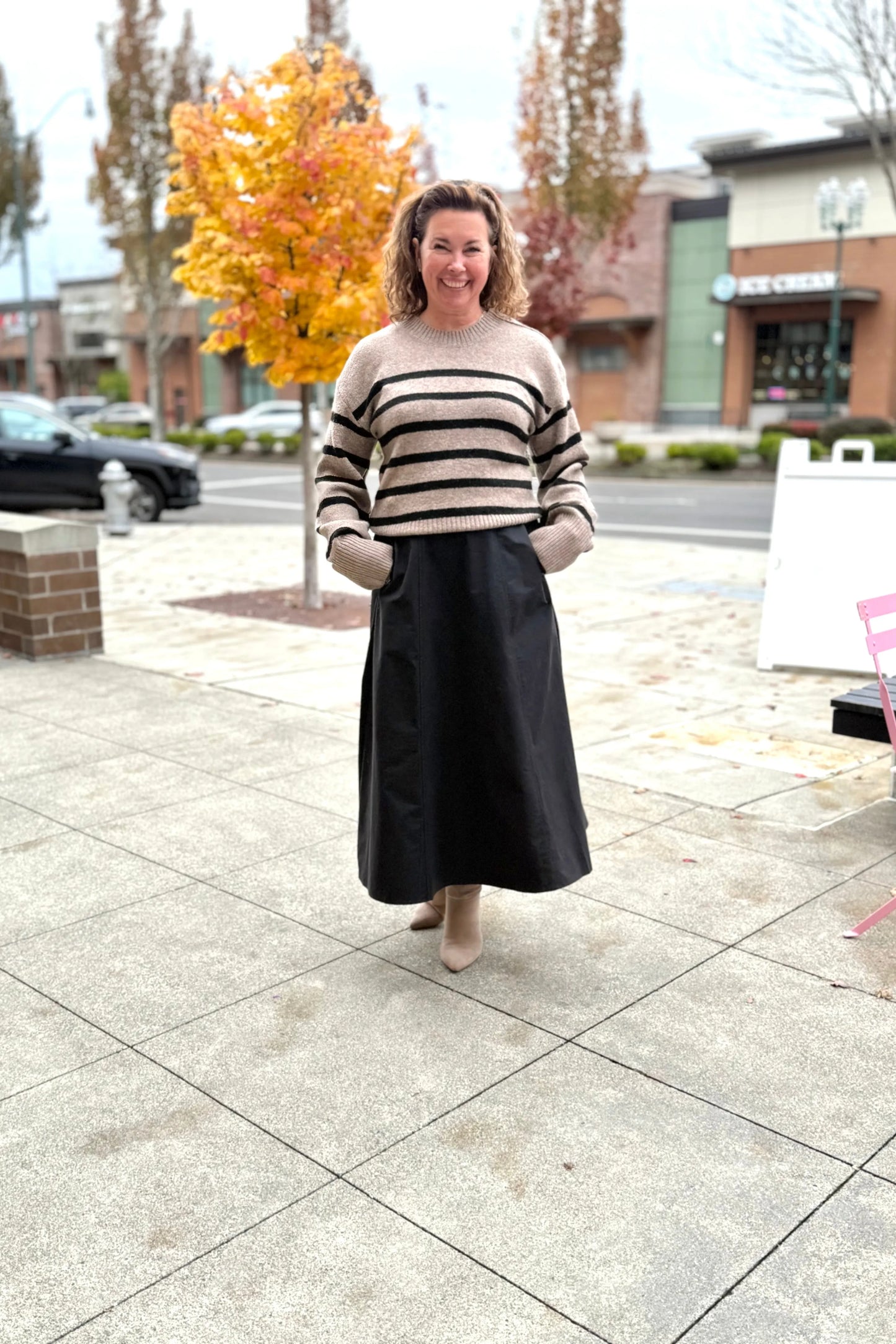 Kira Flared Skirt | Swank Boutique