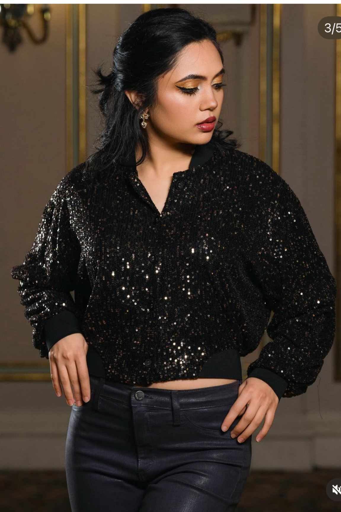 Sparkle Bomber Jacket | Swank Boutique