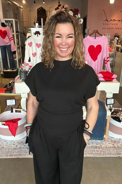 Serafina Side Ruched Top (Copy) | Swank Boutique