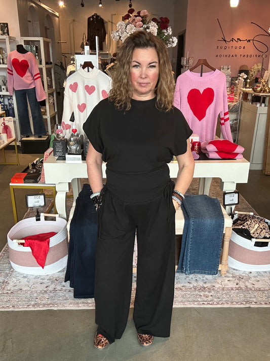 Double Side Tie Pants | Swank Boutique