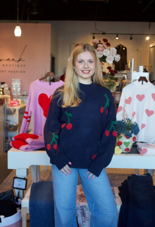 Cherry Sweater