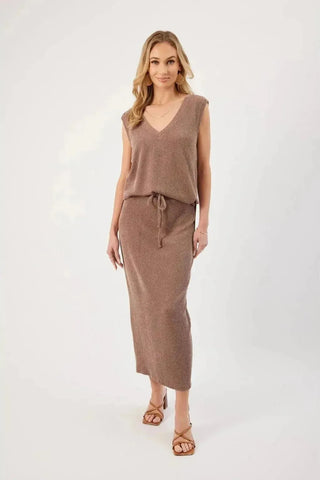 Kalina Peppercorn Top | Swank Boutique