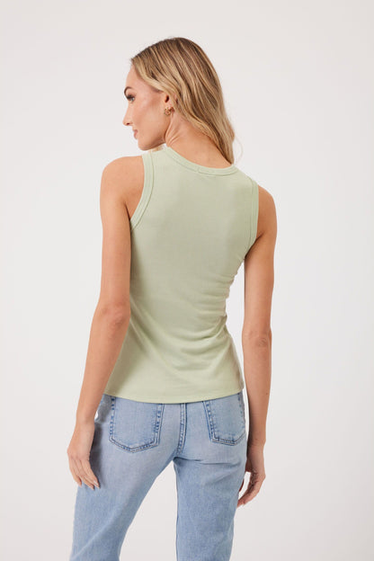 Annie Tank - Sage | Swank Boutique