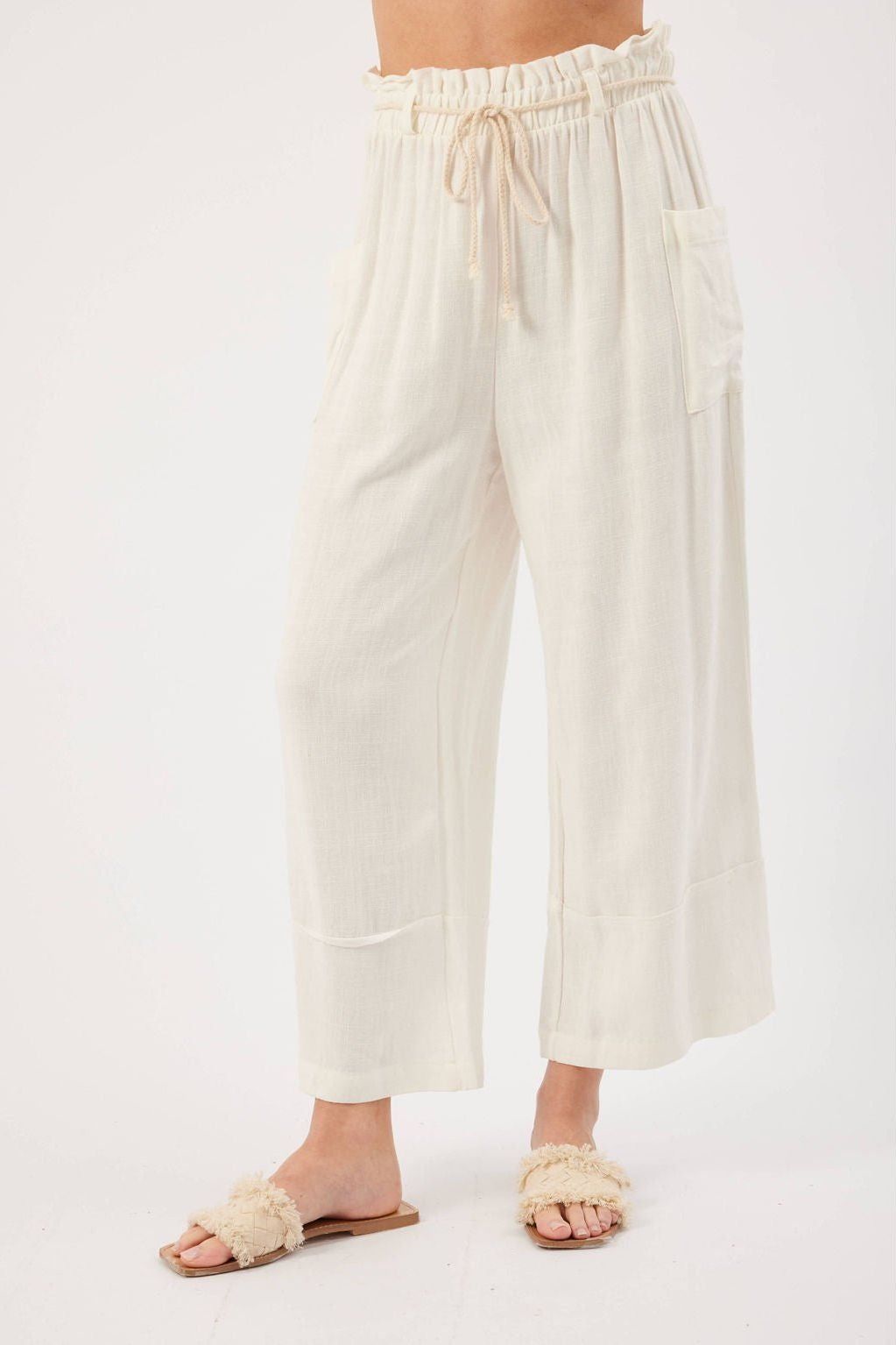 Copy of Cora Black Linen Pant | Swank Boutique