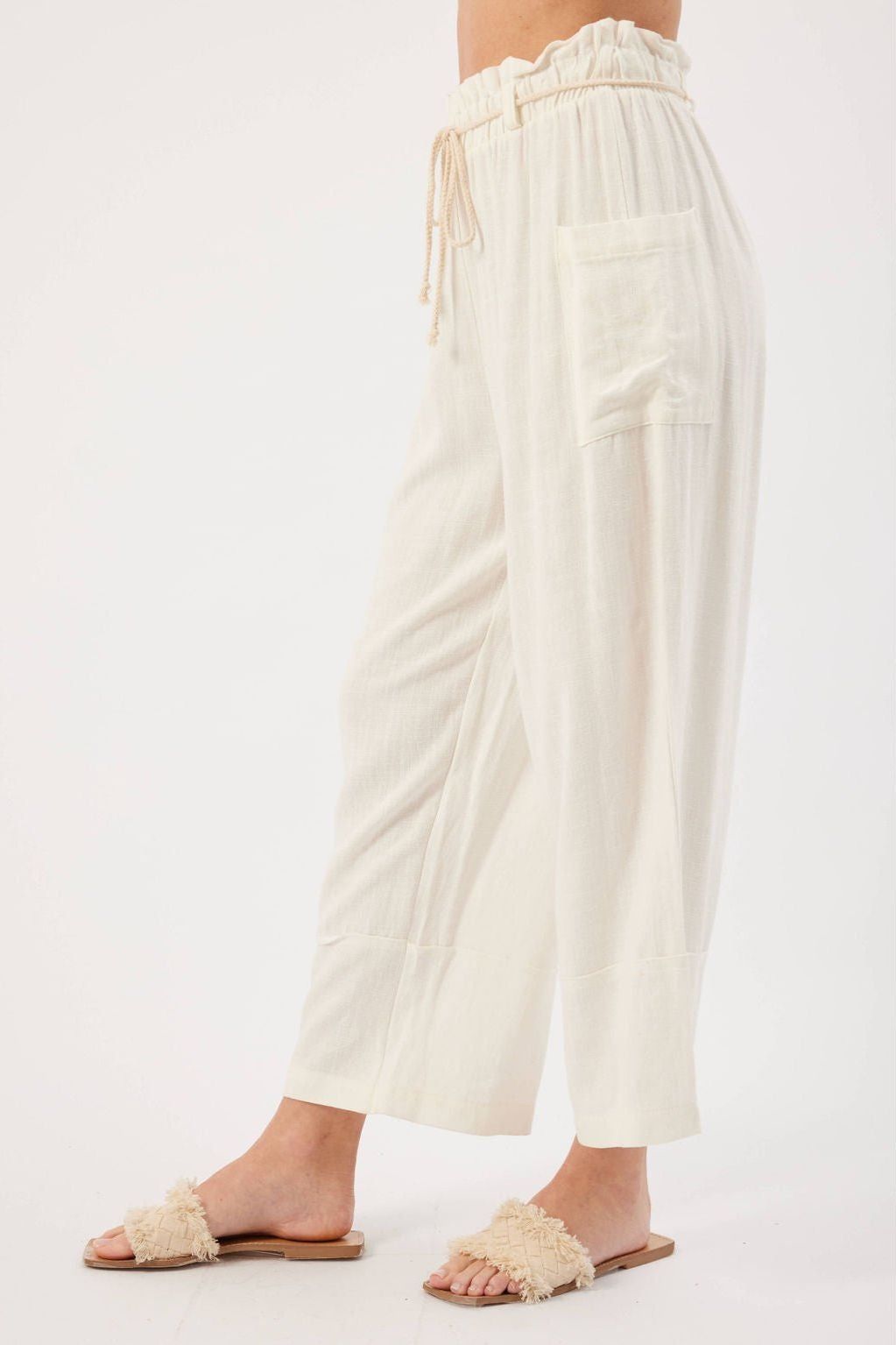 Copy of Cora Black Linen Pant | Swank Boutique