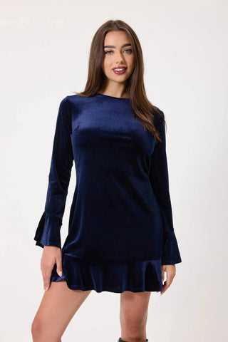 Leslie Velvet Dress | Swank Boutique