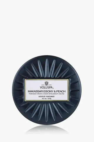Makassar Ebony Peach - Smal Jar Candle (Copy) | Swank Boutique
