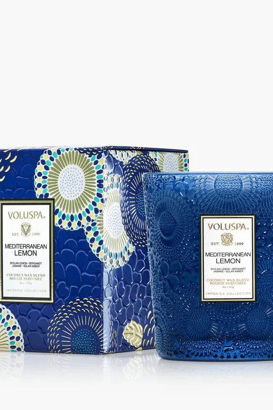 Mediterranean Lemon - Small Jar Candle | Swank Boutique