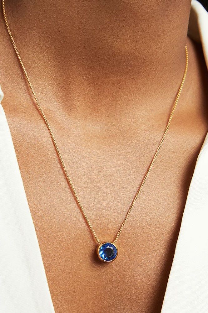 Signature Knockout Pendant - Moonstone/Gold (Copy) | Swank Boutique