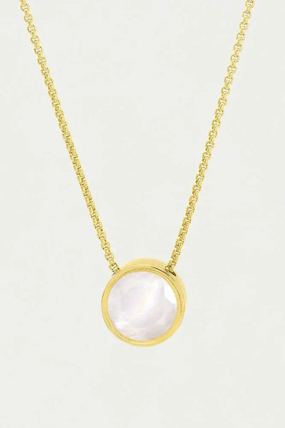 Signature Knockout Pendant - Labradorite/Gold (Copy) | Swank Boutique