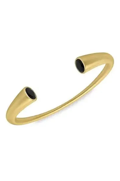 Knockout Cuff - Black Onyx | Swank Boutique