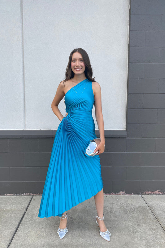 Olympia Dress - Atlantic Jewel | Swank Boutique
