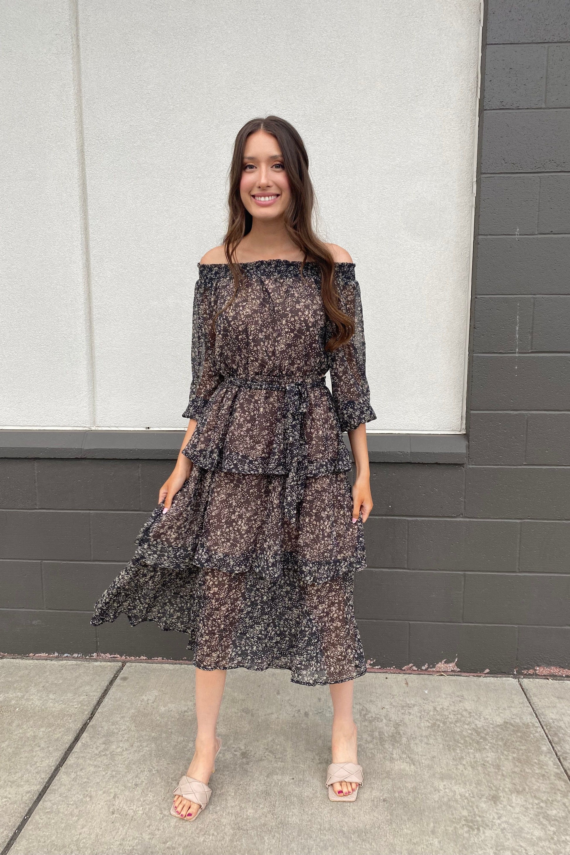 Sweet Pea Floral Dress | Swank Boutique