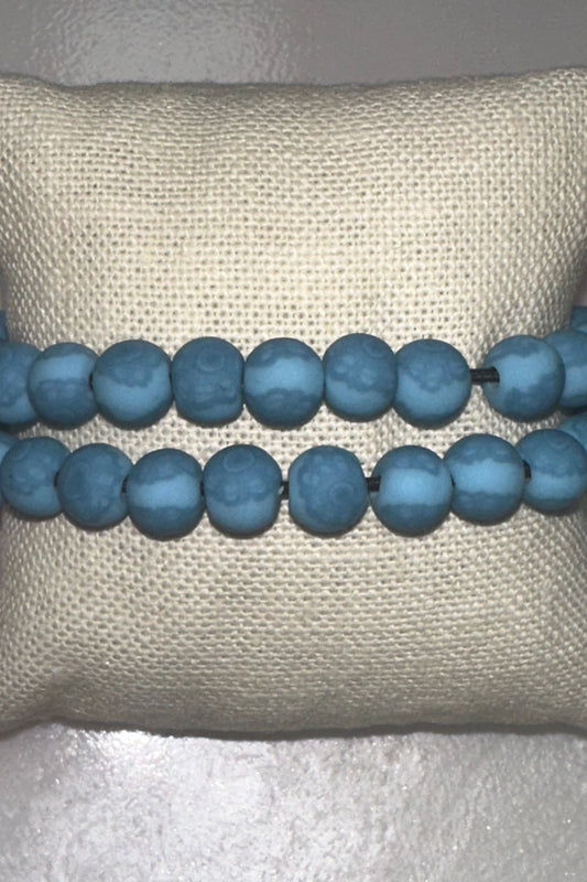 Teal Mandla Beaded Bracelet | Swank Boutique