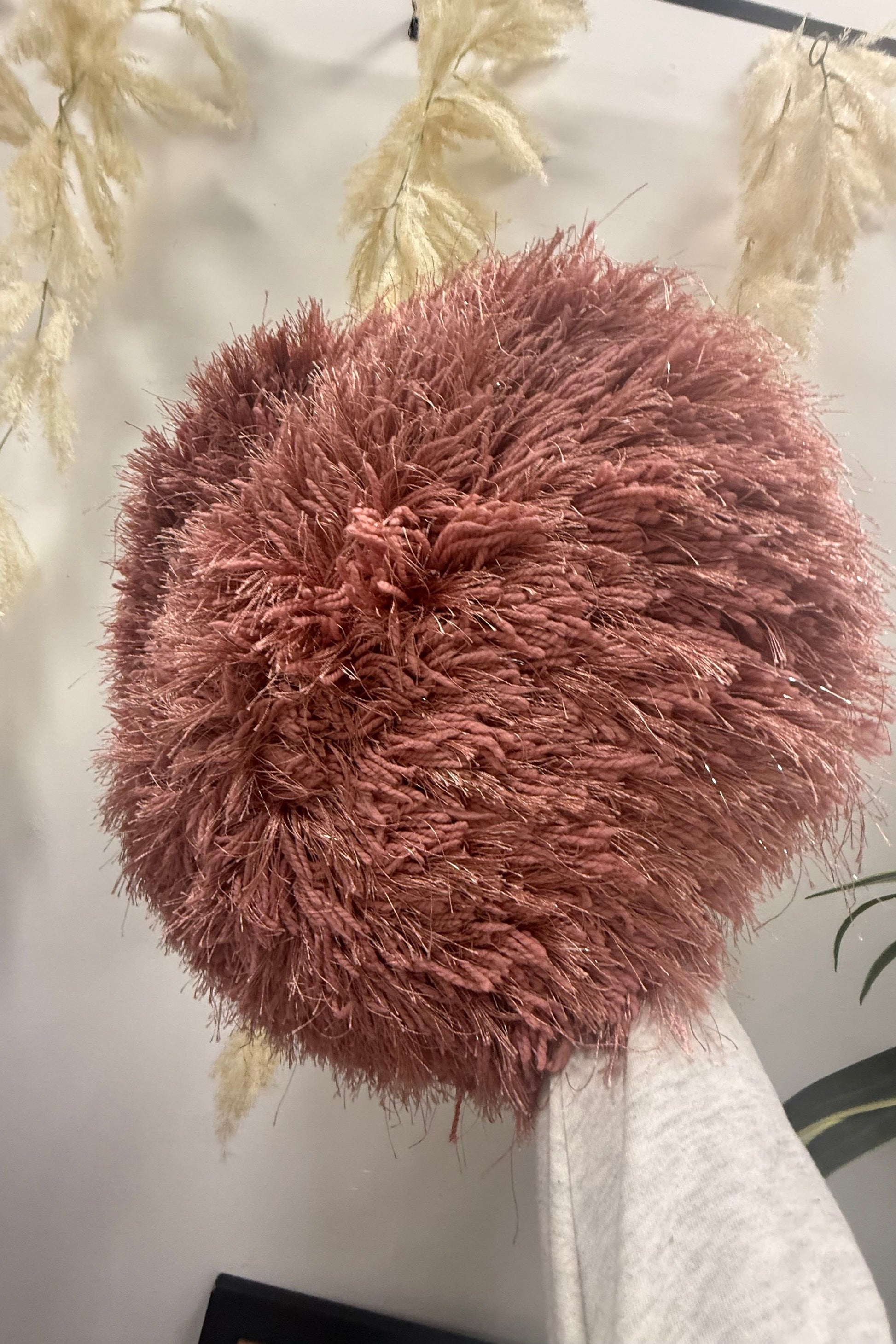 Pink Sparkle Pillow | Swank Boutique