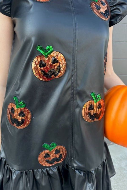 Pumpkin Mini Dress | Swank Boutique