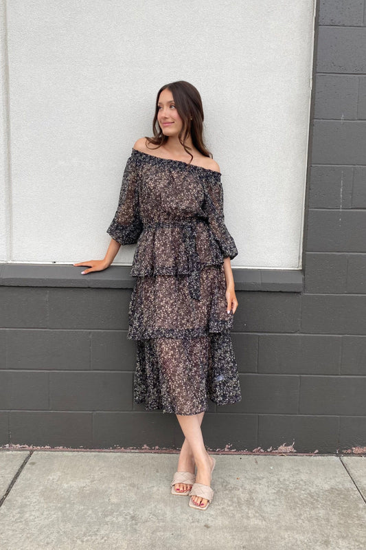 Sweet Pea Floral Dress | Swank Boutique