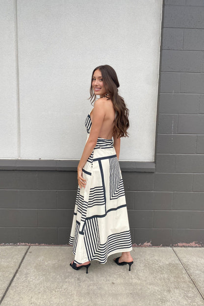 Claudette Geo Dress | Swank Boutique