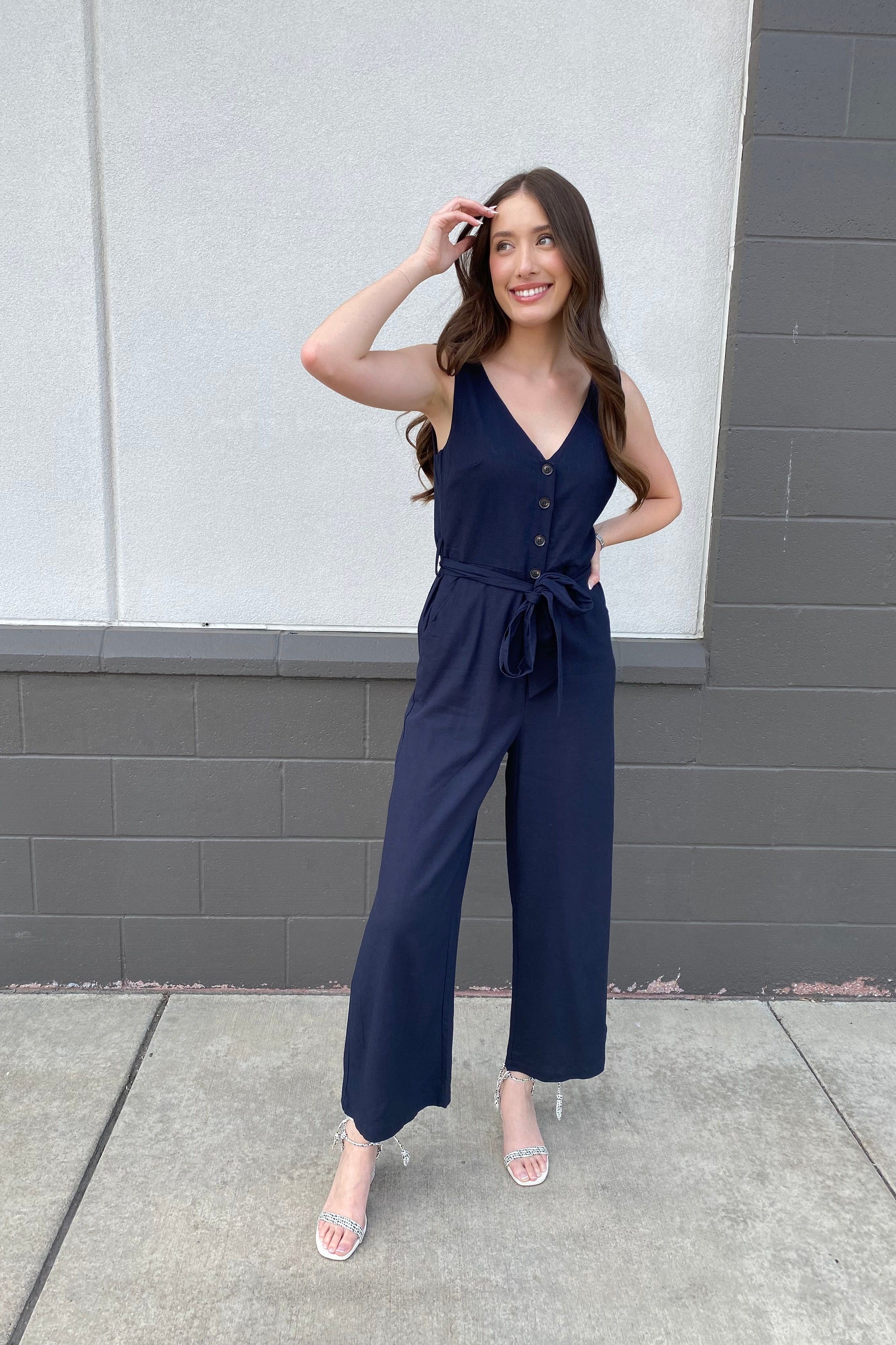 Heaven Sent Jumpsuit | Swank Boutique