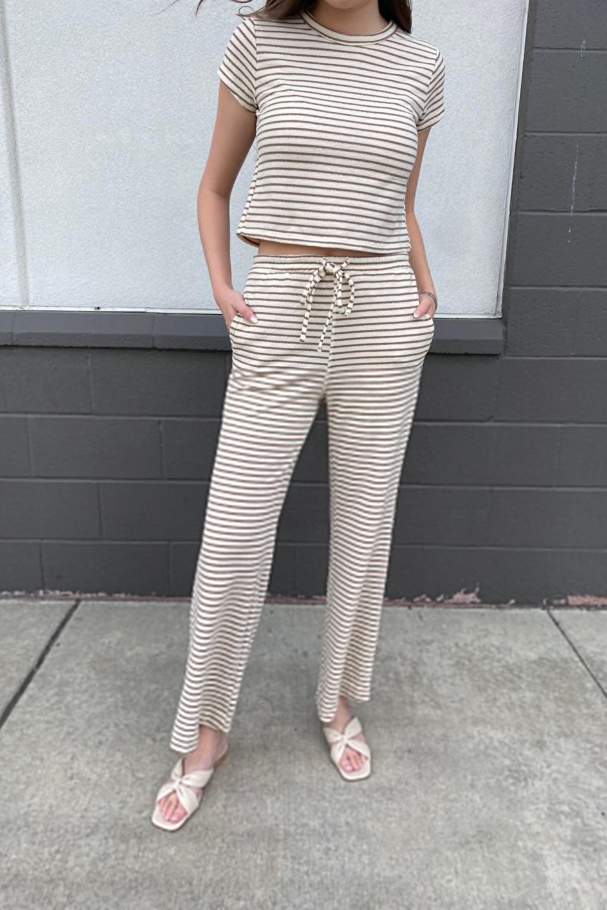 Striped Lounge Pants | Swank Boutique
