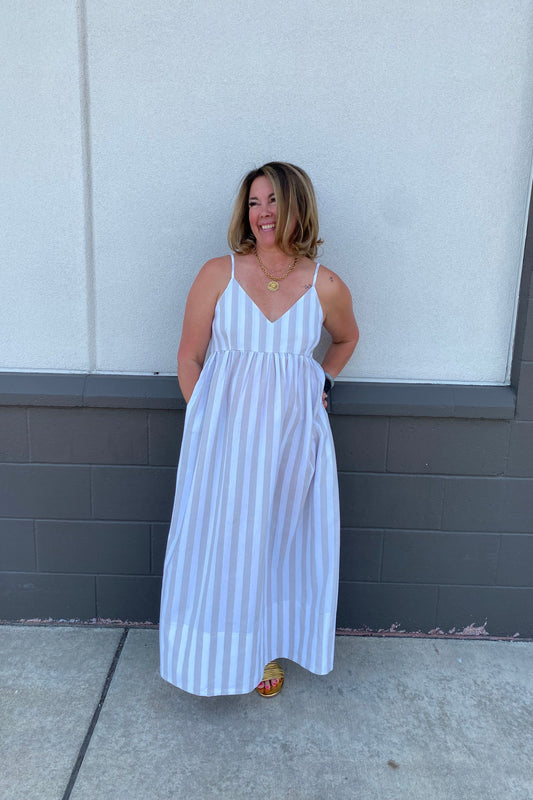Tiffany Stripe Dress | Swank Boutique