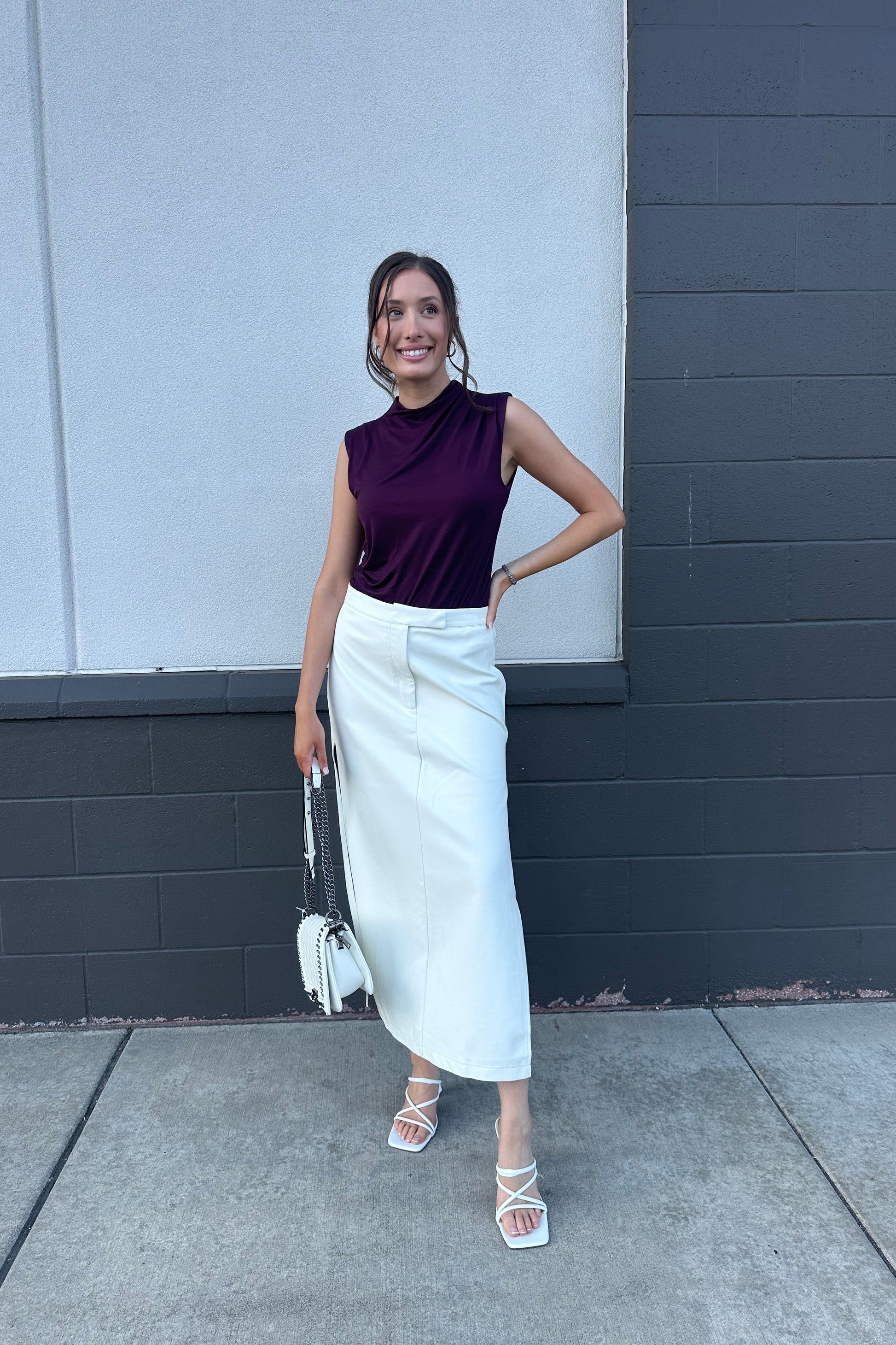 Sophie Midi Skirt | Swank Boutique