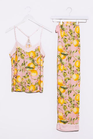 In Full Bloom Cami - Lemon | Swank Boutique