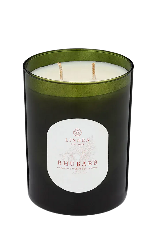 Rhubarb Candle