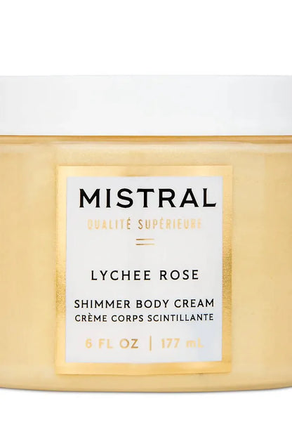 Luxe Shimmer Body Cream - Lychee Rose | Swank Boutique