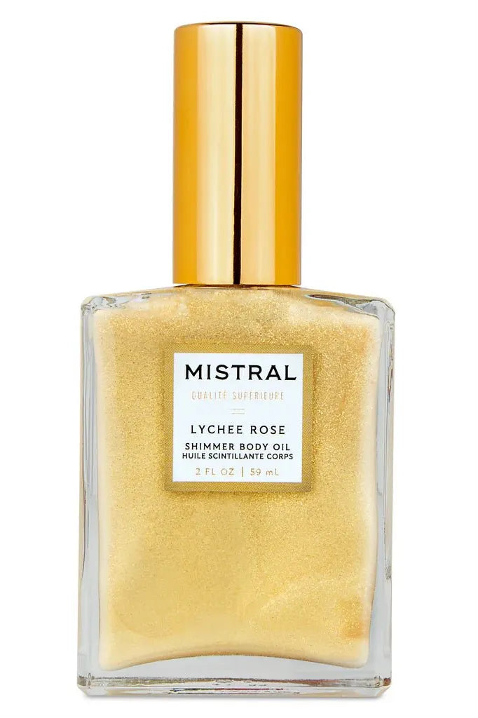 Luxe Shimmer Body Oil - Lychee Rose | Swank Boutique