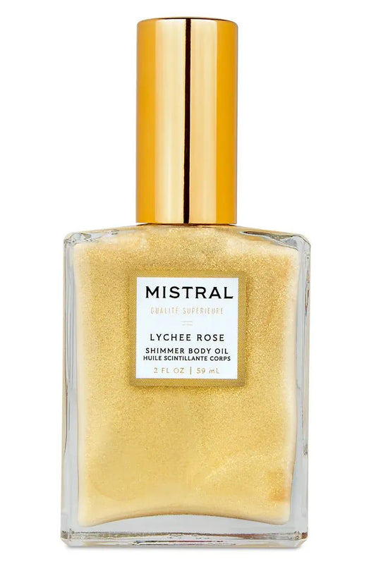 Luxe Shimmer Body Oil - Lychee Rose | Swank Boutique
