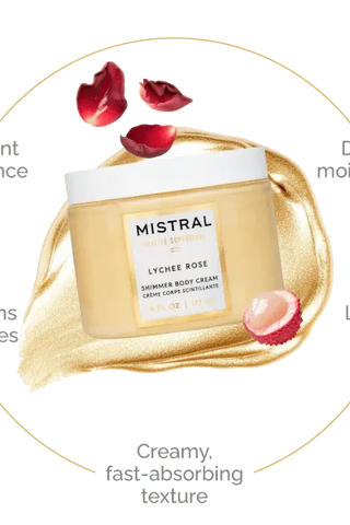 Luxe Shimmer Body Cream - Lychee Rose | Swank Boutique
