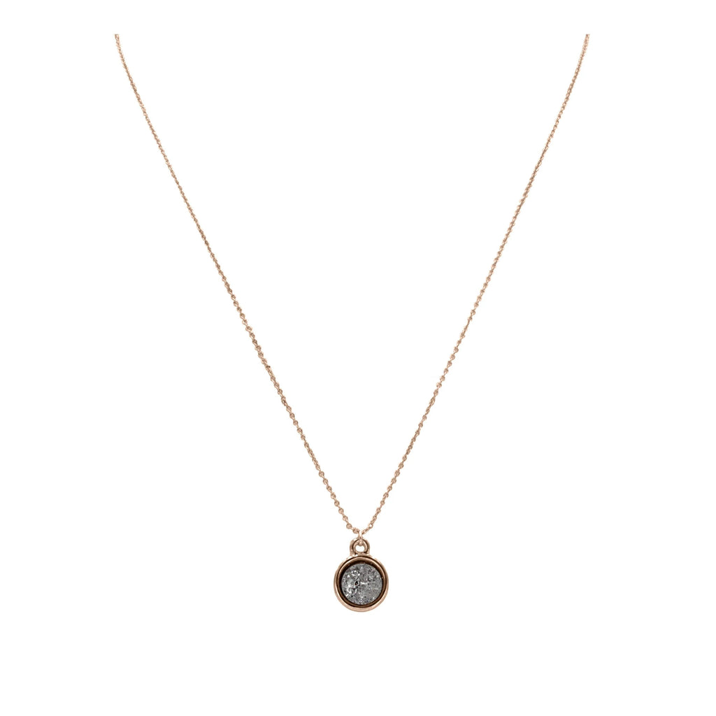 Stone Collection Necklace - Rose Gold | Swank Boutique