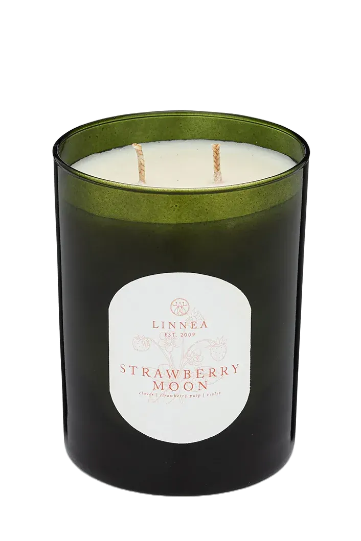 Strawberry Moon Candle