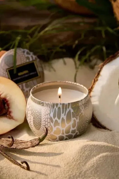 Tahitian Coconut - Mini Tin Candle | Swank Boutique
