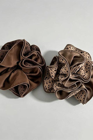 French Four Layer Scrunchie | Swank Boutique