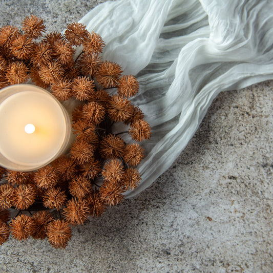 Chestnut Seed Candle Ring | Swank Boutique