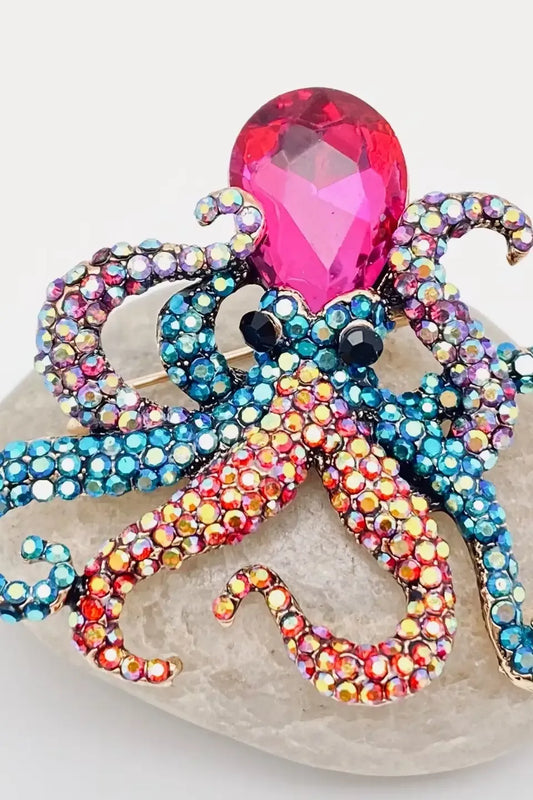 Octopus Brooch | Swank Boutique