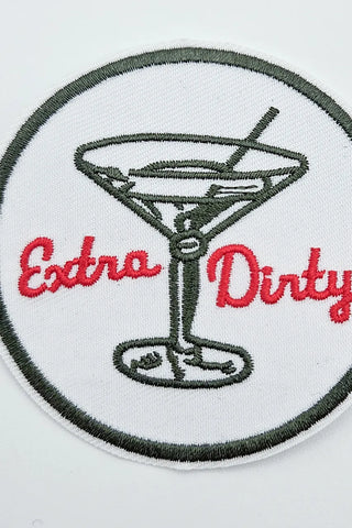 Extra Dirty Embroidered Hat/Pocket Patch