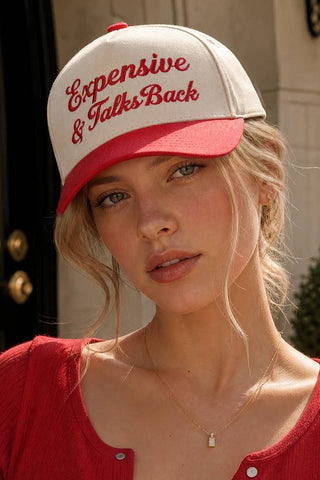 Expensive & Talks Back Trucker Hat