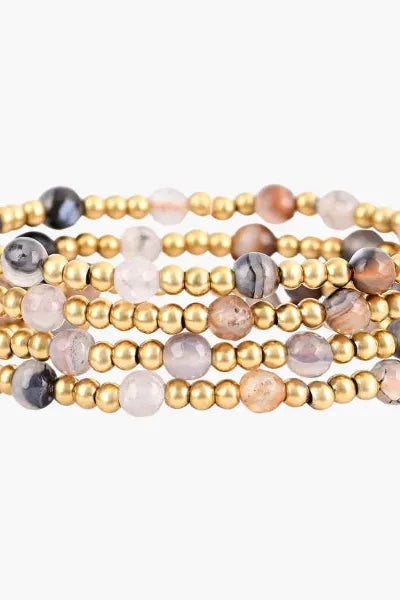 Agate Bracelet Set