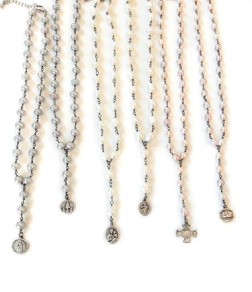 Alex White Pearl Necklace | Swank Boutique