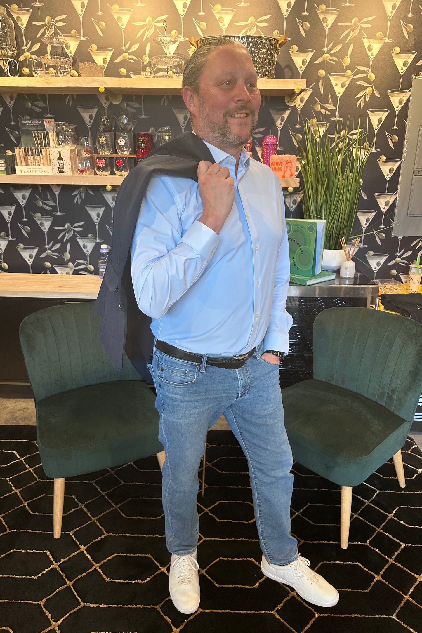 Apex Performance Dress Shirt | Swank Boutique
