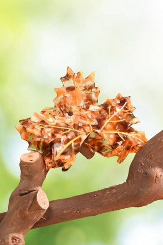 Jumbo Fall Leaf Hair Claw