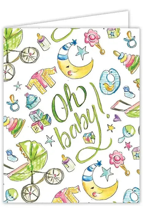 Oh Baby! Greeting Card