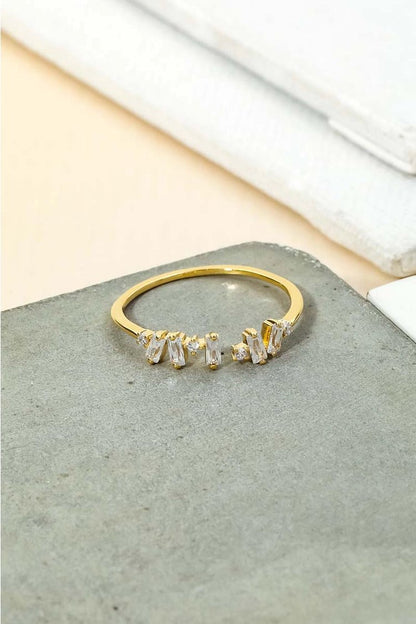 Gold Baguette Ring | Swank Boutique