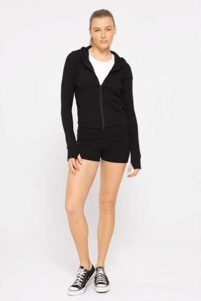 Becky Ribbed Hoodie | Swank Boutique