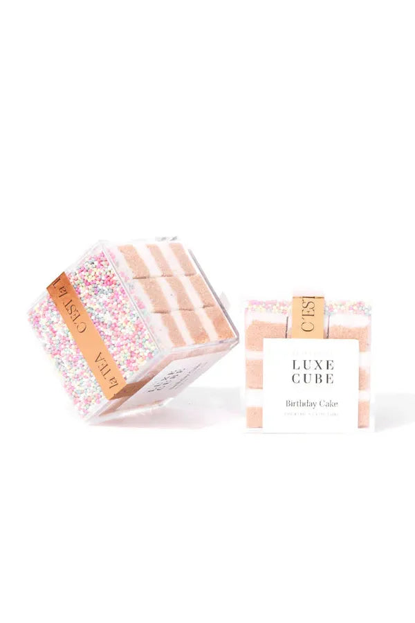 LUXE Birthday Cube