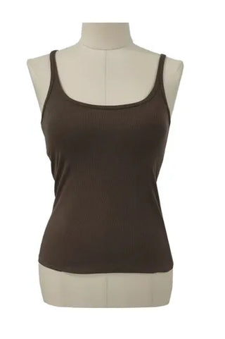 U-Neck Tank | Swank Boutique