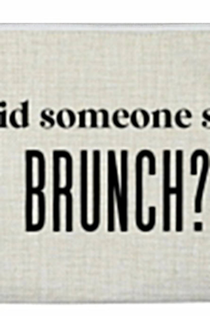 Did Someone Say Brunch Accessory Bag | Swank Boutique